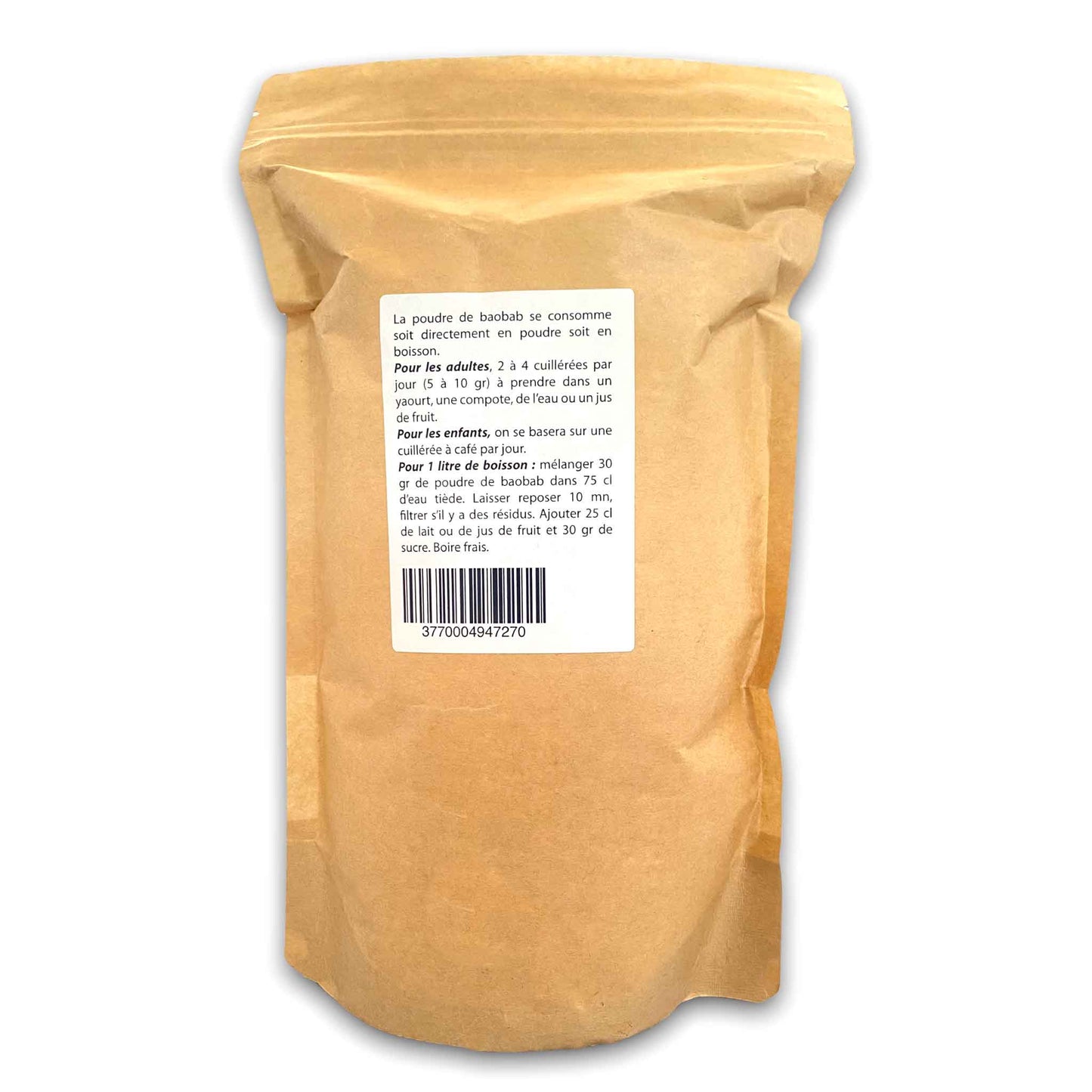 Poudre de Baobab Bio